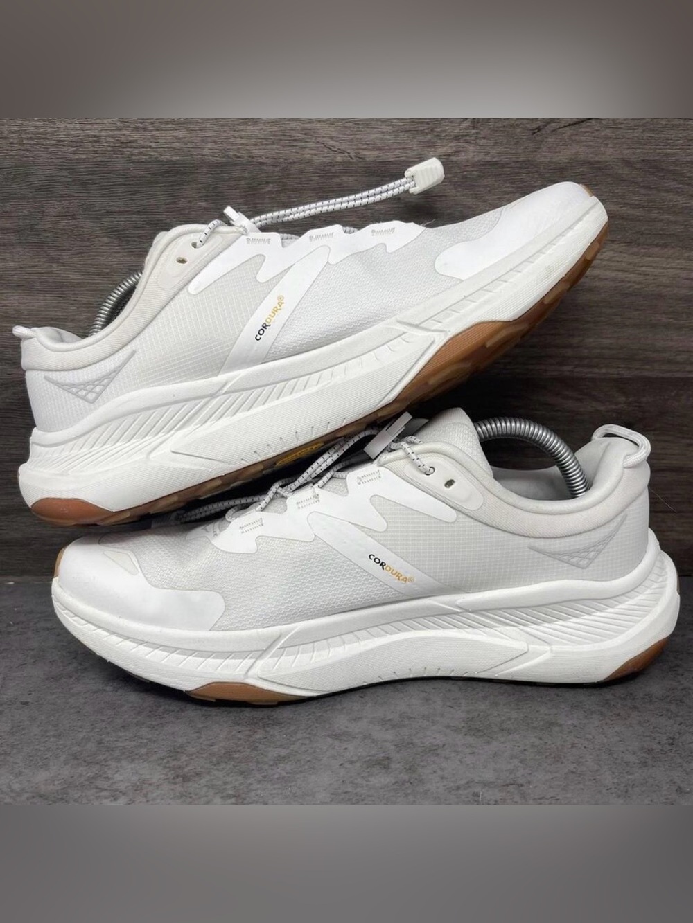 Hoka 💅 Transport Cordura Women’s Hiking Running Athletic White 1123154 WWH NEW - Picture 5 of 12